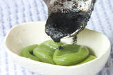 抹茶白玉の黒ゴマみつの作り方5