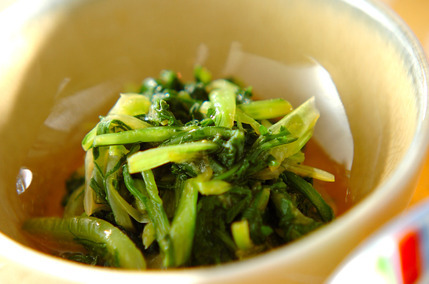 青菜のからし和え