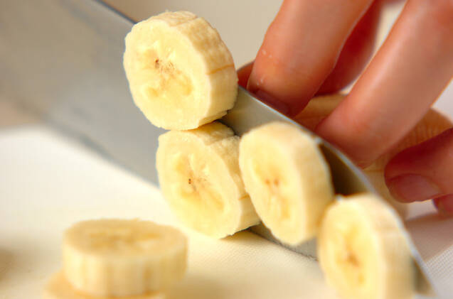 ヨーグルトバナナの作り方の手順1