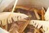 鯛のアラ炊きの作り方の手順6
