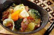 ジャガイモの豆乳煮