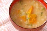 カボチャのみそ汁