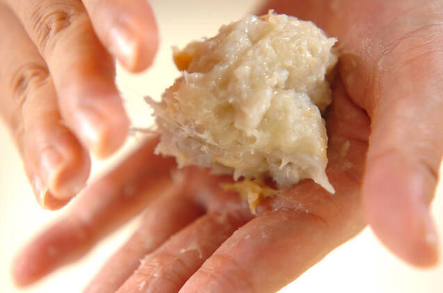 もちもち里芋団子の作り方の手順3