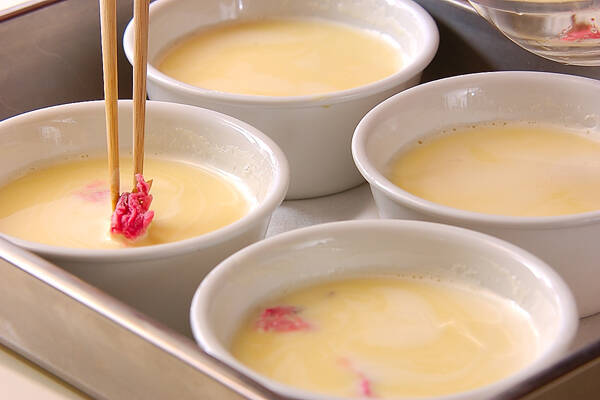 さくらプリンの作り方の手順6