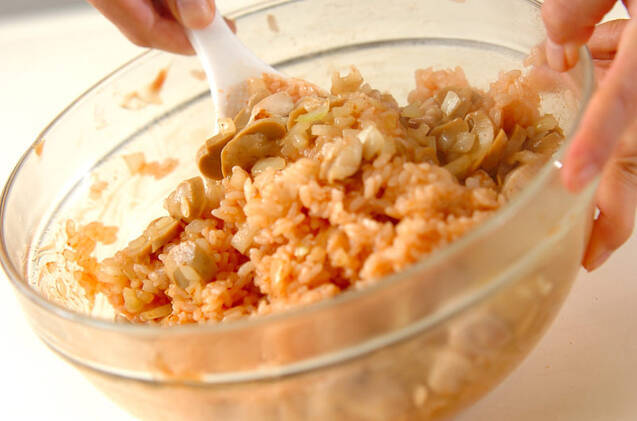 簡単オムライスの作り方の手順7