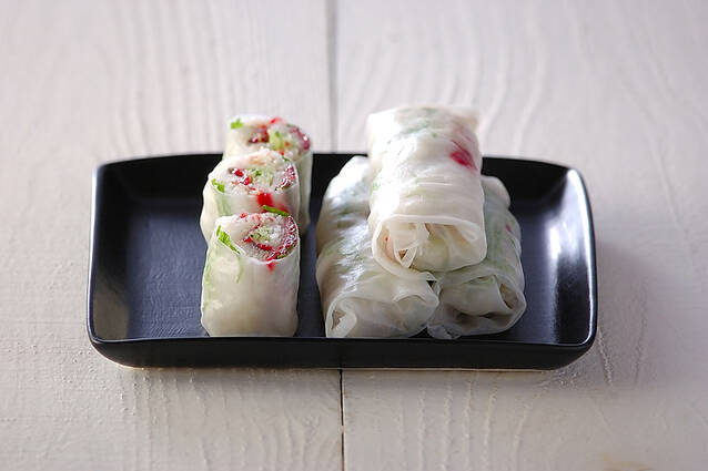 京風ハモキュウ生春巻き