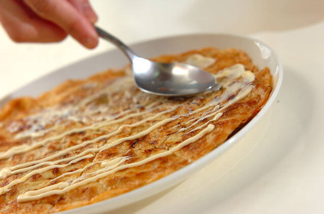 モヤシのチヂミの作り方の手順5