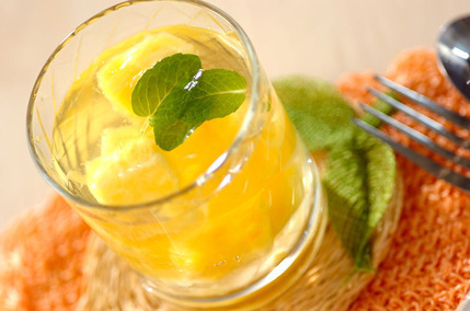 パイナップルのミントワイン