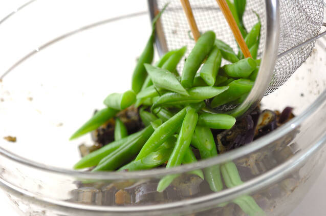 ナスのゴマ汚しの作り方の手順6