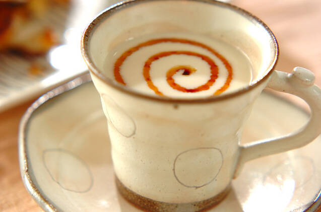 豆乳黒みつプリン