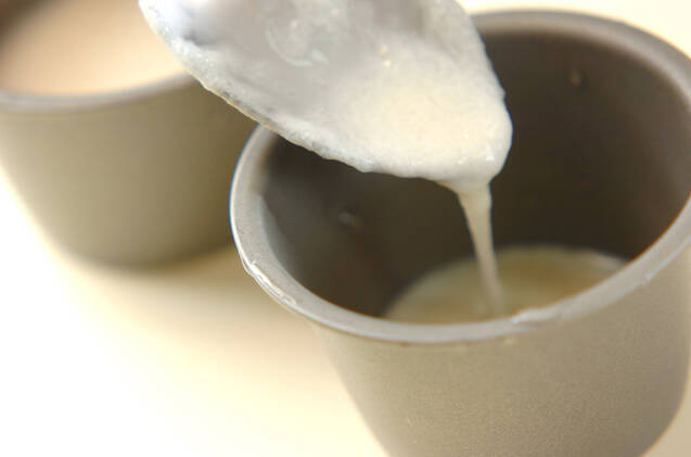 ミルクプリンの作り方の手順4