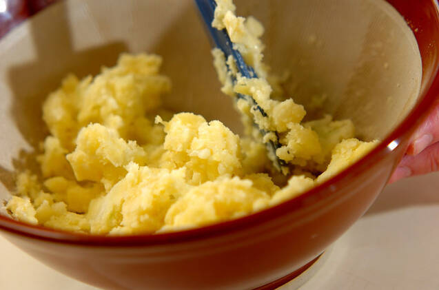 カリフラワーとジャガイモのマッシュの作り方の手順3