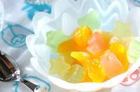 型抜き寒天ゼリー