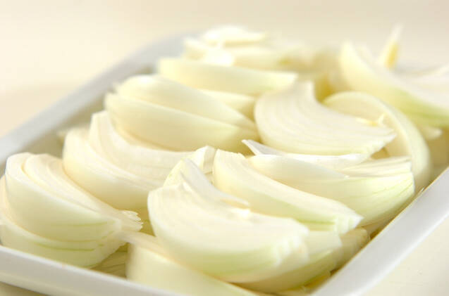 玉ネギポタージュ温玉入りの作り方の手順1