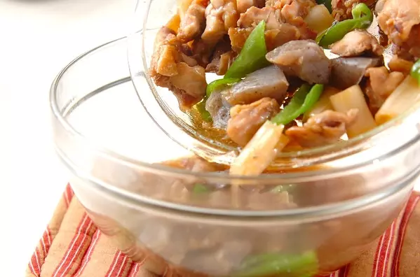 鶏肉のレンジ照り焼きの作り方3