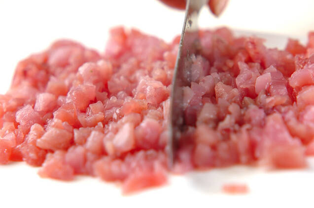 ネギトロ丼の作り方の手順3