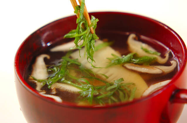 薄切りタケノコのスープの作り方の手順6