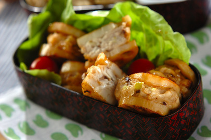 シャキシャキレンコンのはさみ焼き