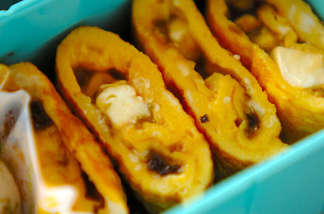 のりチーズ巻き卵
