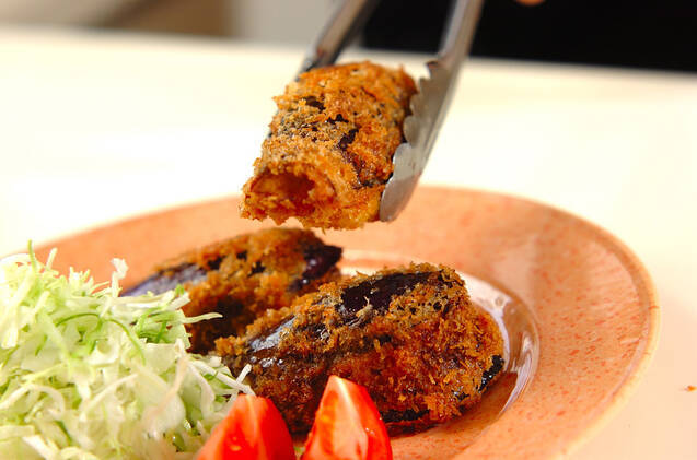 ナスのはさみフライの作り方の手順9