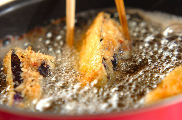 ナスのはさみフライの作り方の手順8