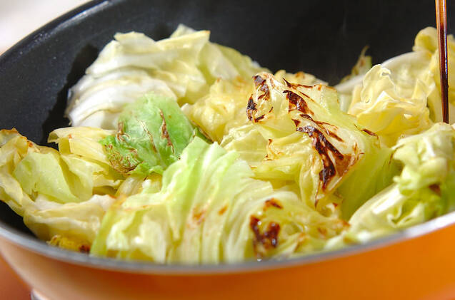 ちぎり春キャベツの作り方の手順4