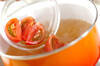 トマトと卵のスープの作り方の手順4