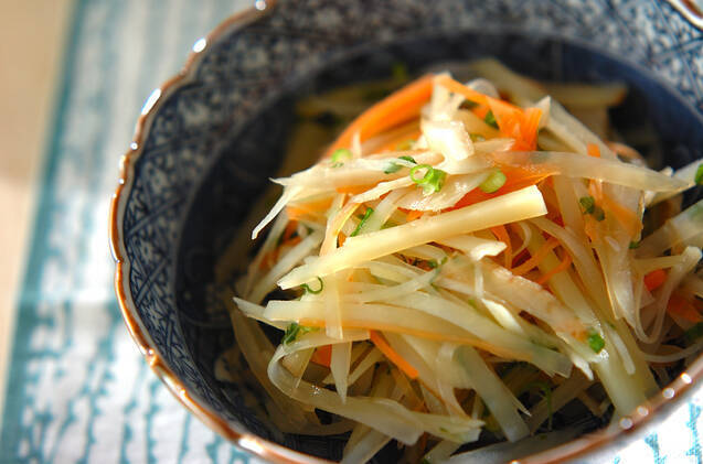 ジャガイモの酢の物