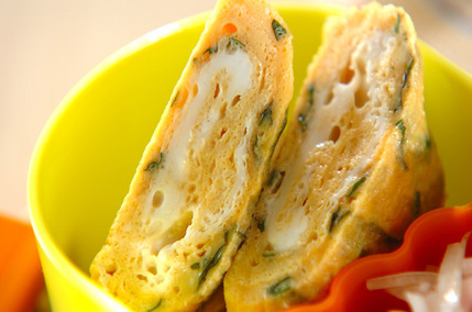 シソ入り卵焼き