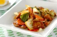 豚肉のソース炒め