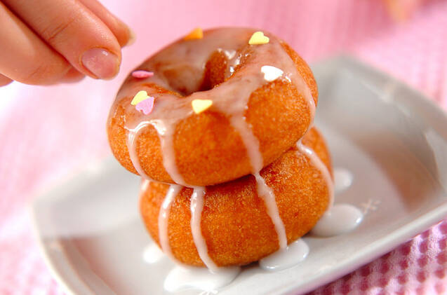 ミニドーナツケーキの作り方の手順2