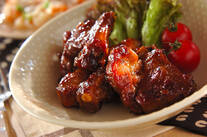 骨付き豚バラ肉のママレード煮