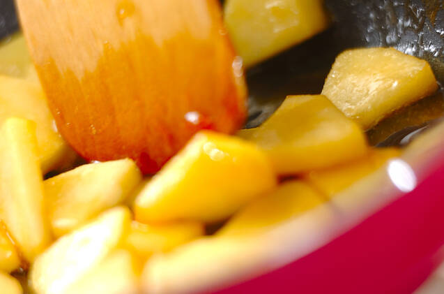 リンゴのパルフェの作り方の手順3