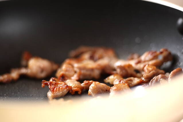 いつもの食材で！豚肉とキャベツの簡単人気 豚タマの作り方の手順2