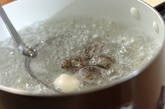 抹茶白玉味の台湾風かき氷の作り方2