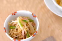 モヤシの辛ゴマじょうゆ