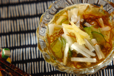 長芋入りもずく酢 副菜 レシピ 作り方 E レシピ 料理のプロが作る簡単レシピ