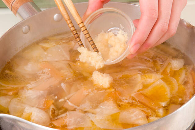 けんちん汁の作り方の手順8