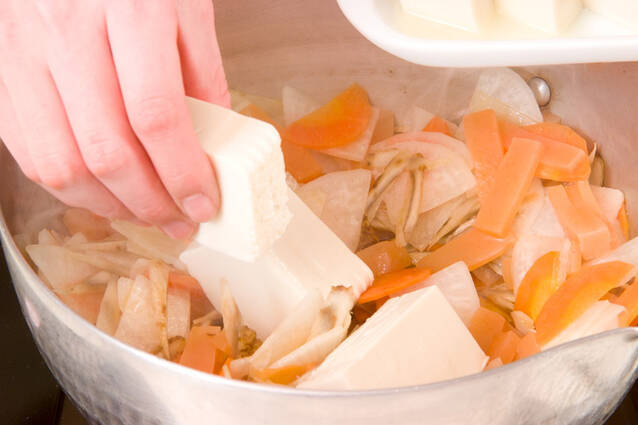 けんちん汁の作り方の手順6