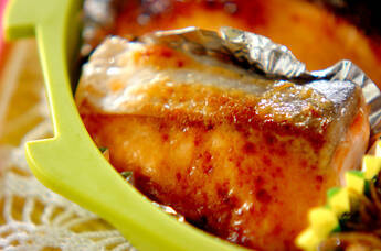 鮭のみそマヨ焼き