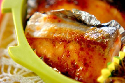 鮭のみそマヨ焼き