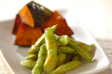 枝豆の素揚げ
