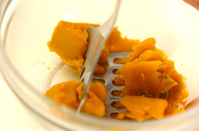 カボチャのケーキの作り方の手順1