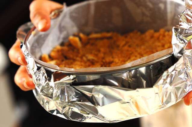 カボチャのケーキの作り方の手順8