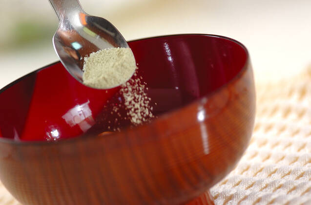 豆腐の梅とろろ汁の作り方の手順5