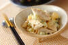ささ身とらっきょうのマヨ和え