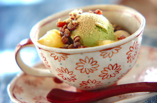 白玉団子アイス