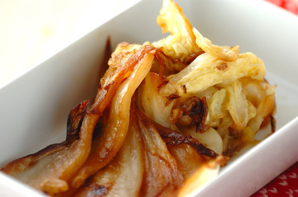 ガーリック好き必見 絶品！白菜のにんにくバター焼き