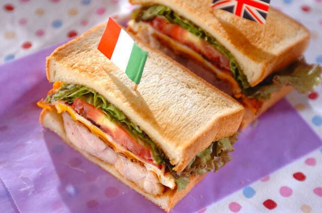 チキンのよくばりサンド