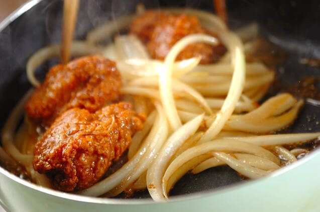 チキンの甘酢炒めの作り方の手順2